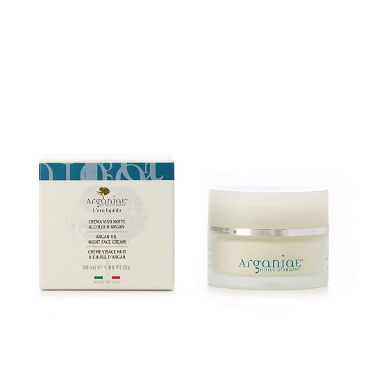 Питательный ночной крем для лица увлажняющий с аргановым маслом L'oro Liquido