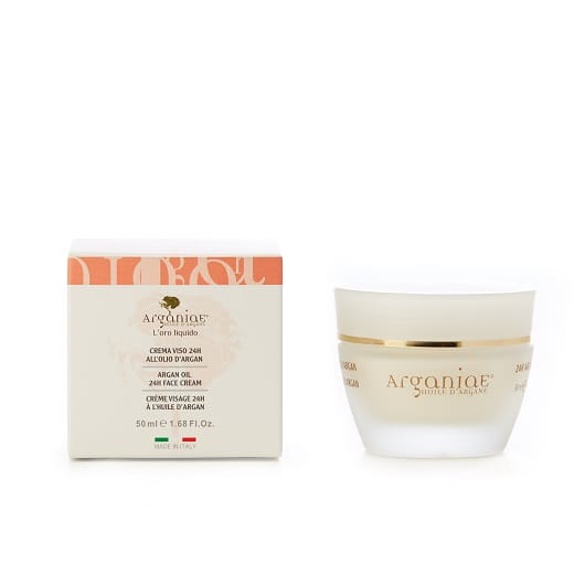 Антивозрастной крем для лица 24 Часа увлажняющий с аргановым маслом L'oro Liquido