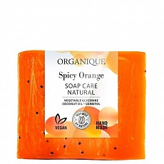 Натуральне гліцеринове мило для догляду ручної роботи ароматне Spicy Orange 102021