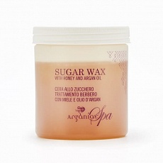 Цукровий віск для видалення волосся з медом і аргановою олією Spa