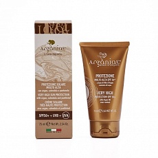 Сонцезахисний крем SPF50+ дуже високий захист для шкіри з аргановою олією i Solari 0559