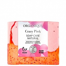 Натуральне гліцеринове мило для догляду ручної роботи ароматне Crazy Pink