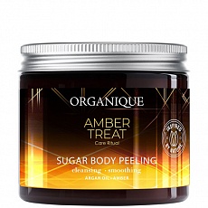 Сглаживающий сахарный пилинг для тела с янтарем Amber Treat