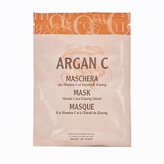 Антиоксидантная тканевая маска для лица с витамином С и женьшенем Argan C