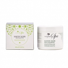 Черное оливковое мыло Савон Нуар натуральное Эвкалипт Savon Noir Spa AS221