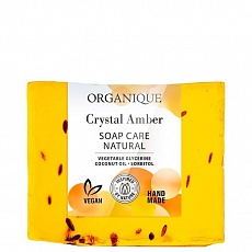 Натуральне гліцеринове мило для догляду ручної роботи ароматне Crystal Amber 102028