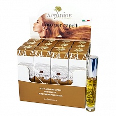 Арганова олія для волосся всіх типів 15 мл x 12 шт. L'oro Liquido 05521